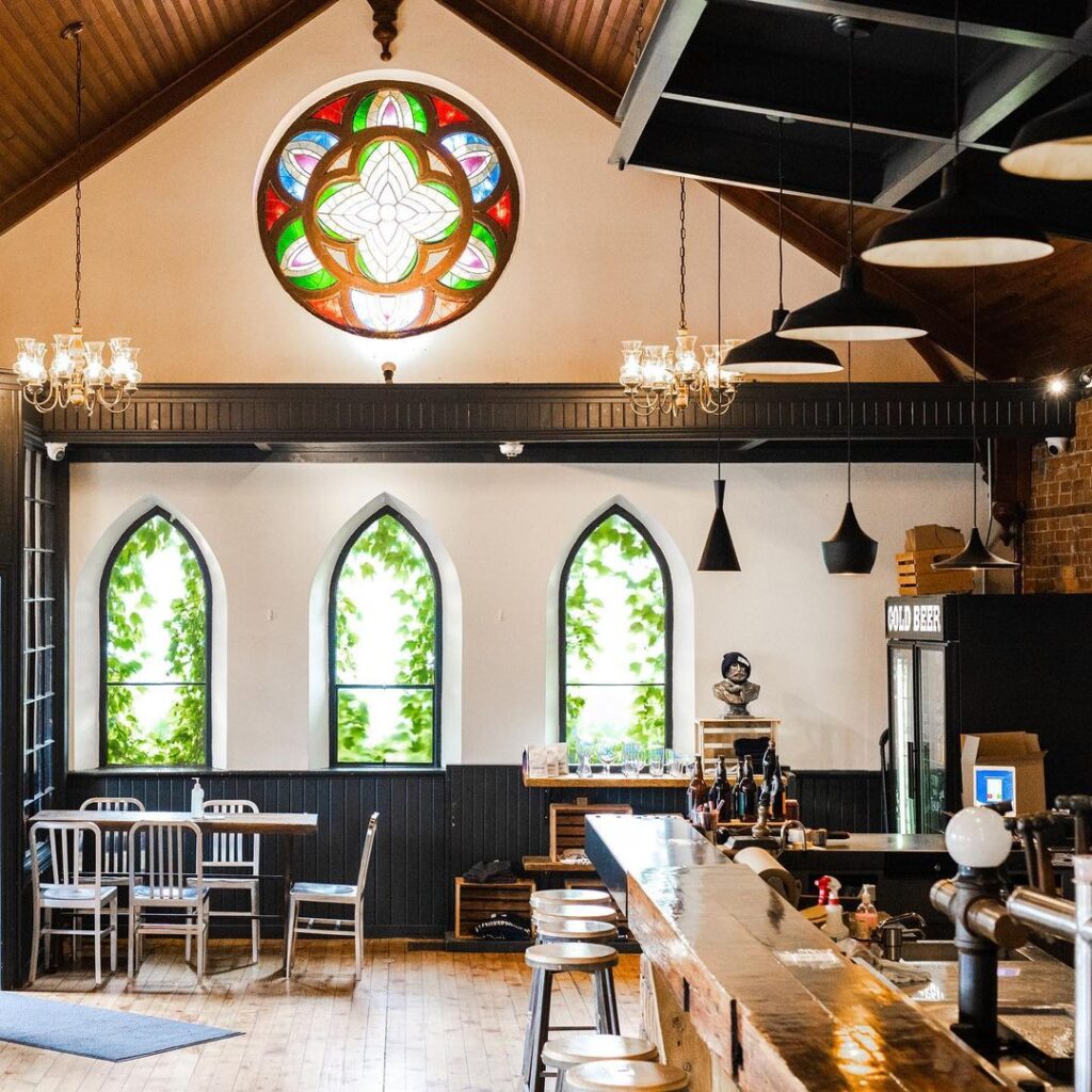 Niagara Brewery Lets You Enjoy Beer In A Church From The 1800s